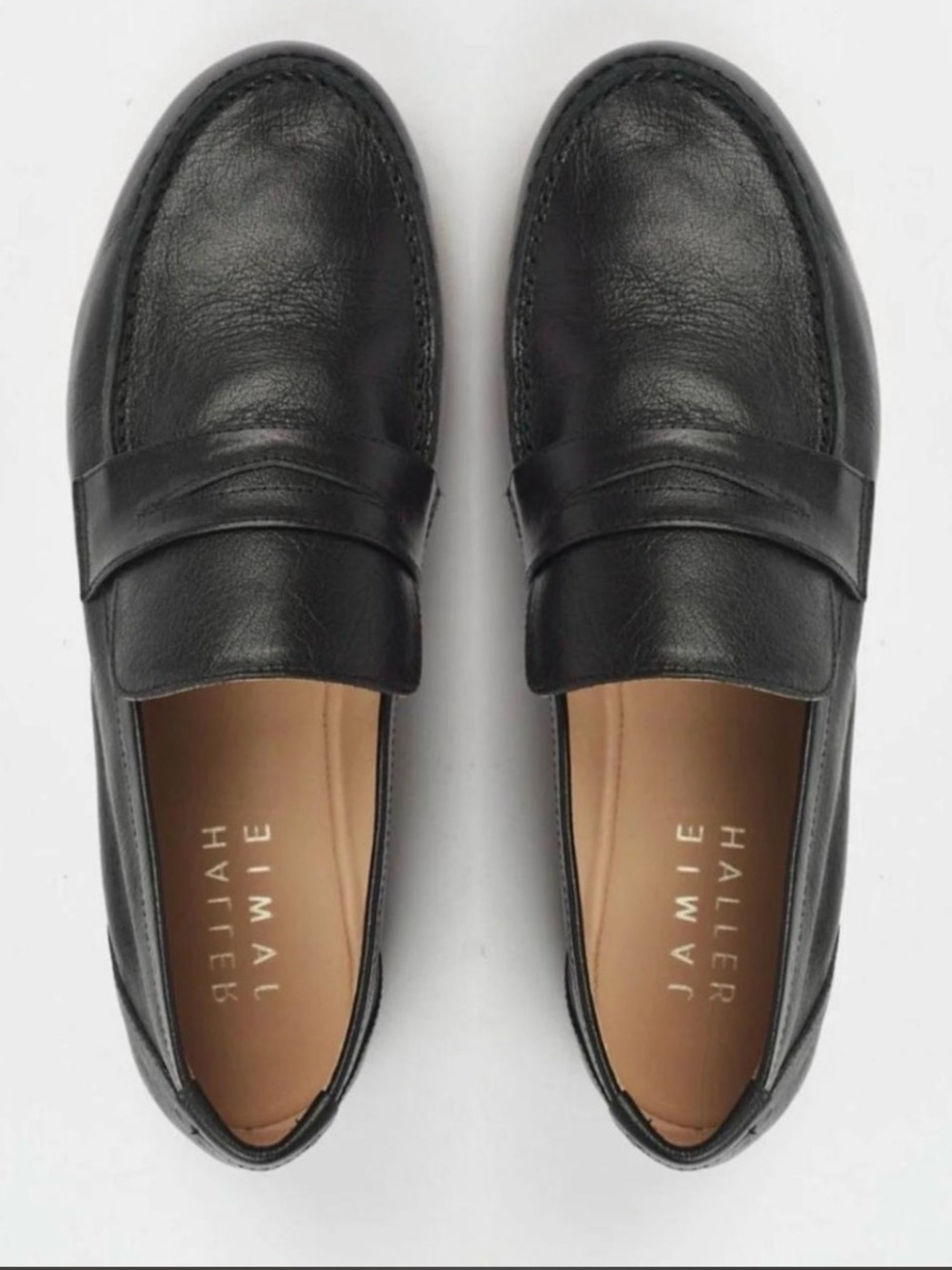 Jamie Haller The Penny Loafer Black Leather Women’s 37